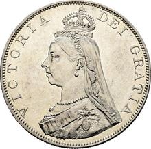 Double Florin 1887   JEB "Jubilee Head"