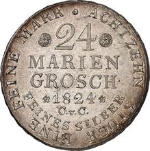 24 Mariengroschen 1824  CvC 