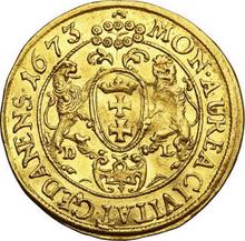 Dukat 1673  DL  "Danzig"