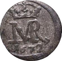 Schilling (Szelag) 1672    "Elbing"