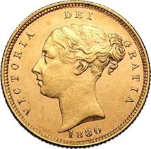 Half Sovereign 1880   