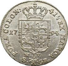 8 Groschen (Doppelgulden) 1794 MV  