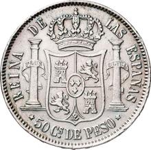 50 Centavos 1868   