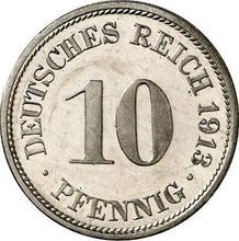 10 Pfennig 1913 F  