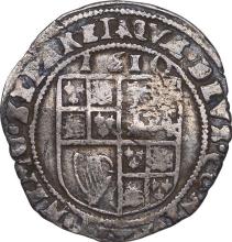 Sixpence 1610    "Fourth bust"