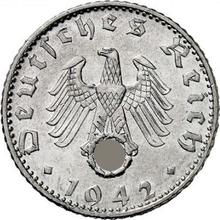 50 Reichspfennig 1942 B  