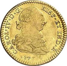 2 Escudos 1789 Mo FM 