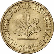 10 Pfennige 1980 D  