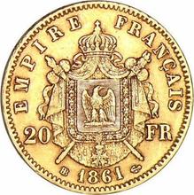 20 Francs 1861 BB  