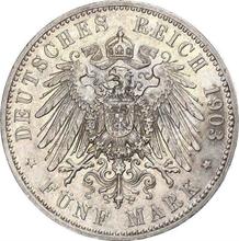 5 Mark 1903 A   "Waldeck-Pyrmont"