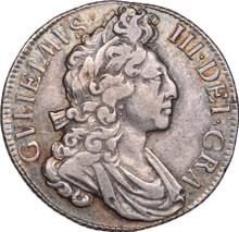 1 Schilling 1698    "Viertes Lorbeerbüste"