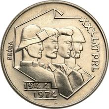 20 Zlotych 1974 MW  WK "Volksrepublik Polen" (Probe)