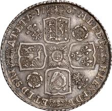 Shilling 1737    "Young Head"