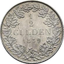 1/2 Gulden 1839   