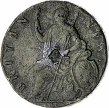 Halfpenny 1692    "Cuirassed bust"