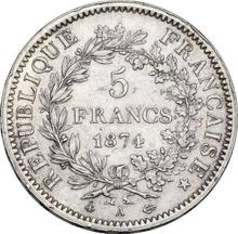 5 Franken 1874 A   "Herkules"