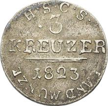 3 Kreuzer 1823  S 