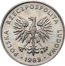 5 Zlotych 1989 MW   (Pattern)