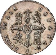 2 Maravedís 1844 Ja  