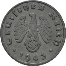 1 Reichspfennig 1943 E  