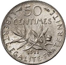 50 Centime 1911    "Sämann"