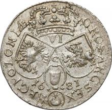 6 Groszy (Szostak) 1681 C TLB 