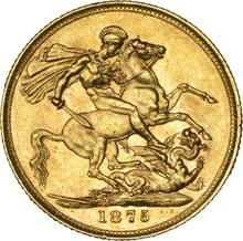 Sovereign 1875 S  WW "St. Georg"