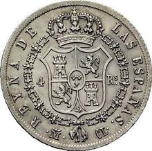 4 Reales 1838 M CL 