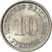 10 Pfennig 1893 A  