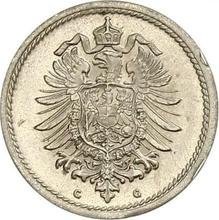 5 Pfennig 1875 G  