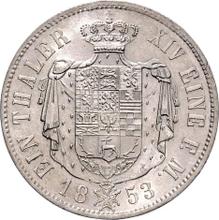 Thaler 1853 B  