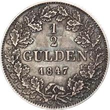 1/2 Gulden 1847   