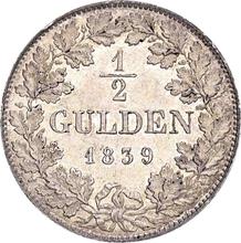 1/2 Gulden 1839   