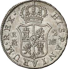 2 Reales 1798 M MF 