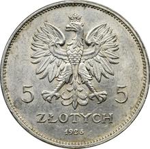 5 Zlotych 1928    "Nike"