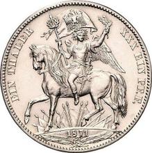 Taler 1871  B  "Sieg über Frankreich"
