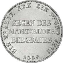 Thaler 1858 A   "Mining"