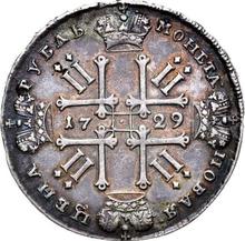 Rubel 1729    "Moskauer Typ"