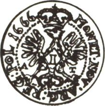 1 Grosz 1666  AT  (Pattern)