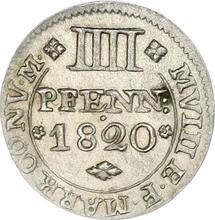 4 Pfennige 1820  FR 