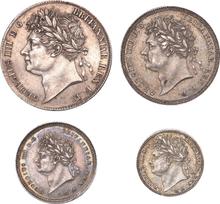 Coin set 1823    "Maundy"