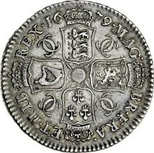 Halfcrown 1679    "Fourth laureate bust"