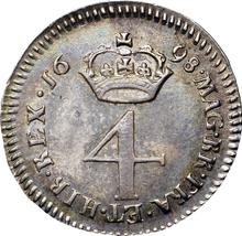 Fourpence (Groat) 1698   