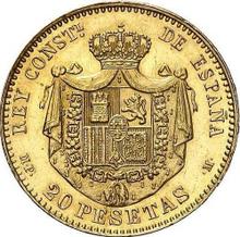 20 Pesetas 1887  MPM 