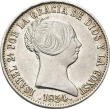 10 Reales 1854   