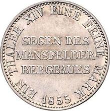 Thaler 1855 A   "Mining"
