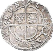 2 Pence (Halfgroat) no date (no-date-1600)    "Sixth issue"