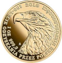 500 Zlotych 2018 MW  NR "White-tailed eagle"