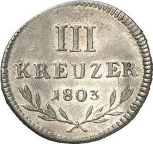 3 Kreuzer 1803   