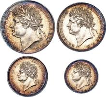 Coin set 1829    "Maundy"